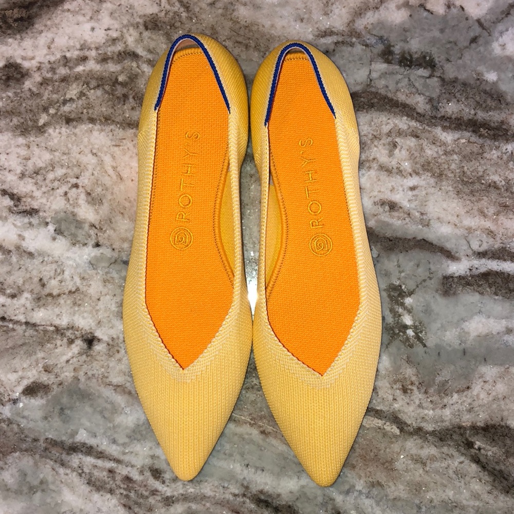 SOLD Rothy’s Sunshine Yellow